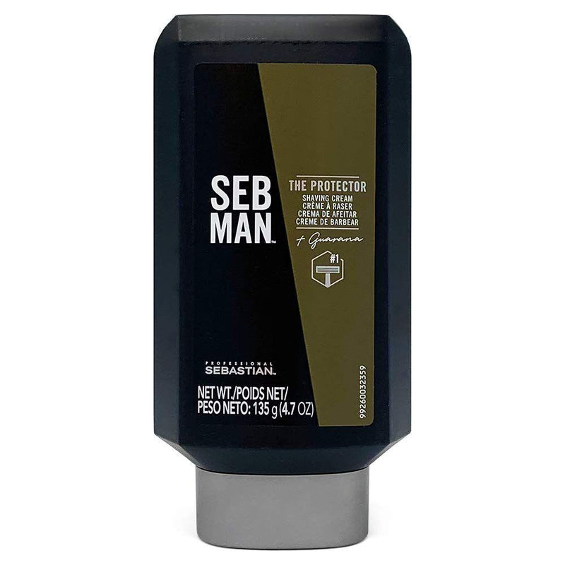 Sebastian Sebastian Seb Man The Protector Shaving Cream by Sebastian 4.7 OZ Shaving Cream Black