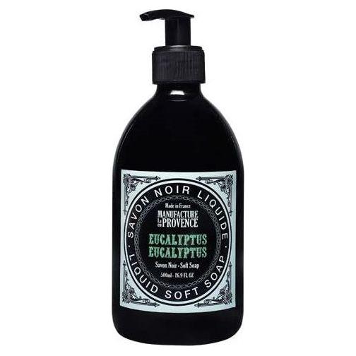 Pre De Provence Manufacture en la Provence Eucalyptus Savon Noir Liquid Soft Soap 500ml Liquid Soft Soap Light Gray