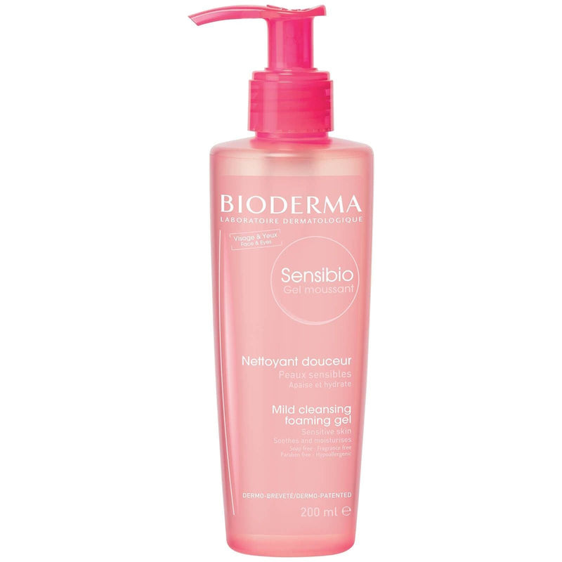 Bioderma Bioderma Sensibio Crealine Foaming Gel 200ml Foaming Gel Light Pink