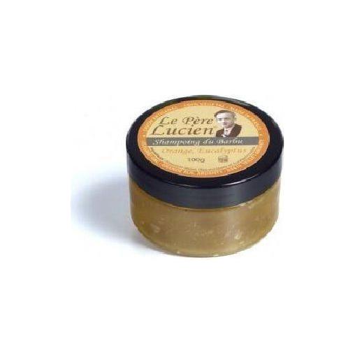 Le Pere Lucien Le Pere Lucien Orange Eucalyptus Natural Beard Shampoo 100G Beard Shampoo Dim Gray