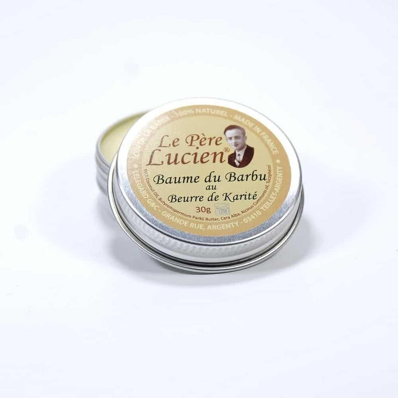 Le Pere Lucien Le Pere Lucien Oud Santal Natural Beard Balm 30g Beard Balm White Smoke