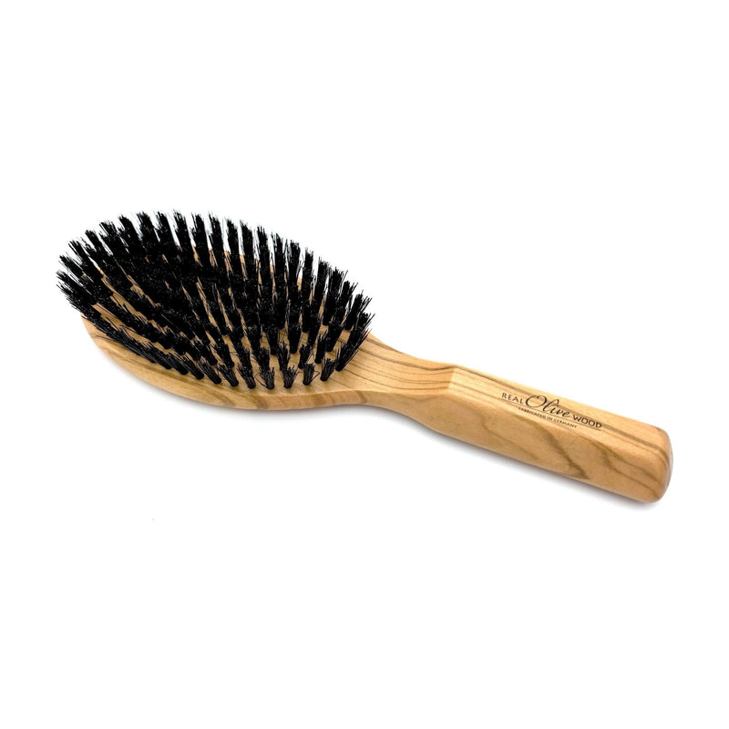 Dural Dural Hairbrush 9 Rows Olive Wood Hairbrush Black