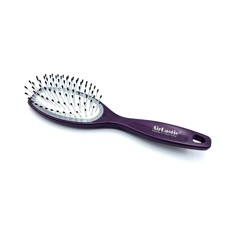 Dural Dural Hair Brush For Styling & Care Rubber Cushion Steel Pins with Plastic Ball Tips Hair Brush Light Gray