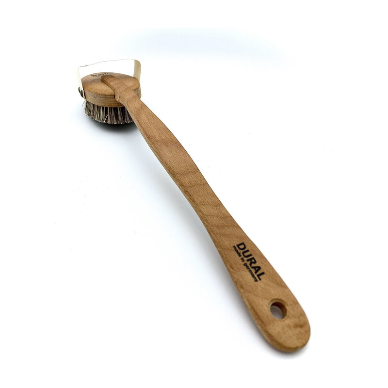 Dural Dural Bath Brush Horse hair Sisal Bristles Steamed Beech Wood Bath Brush Lavender