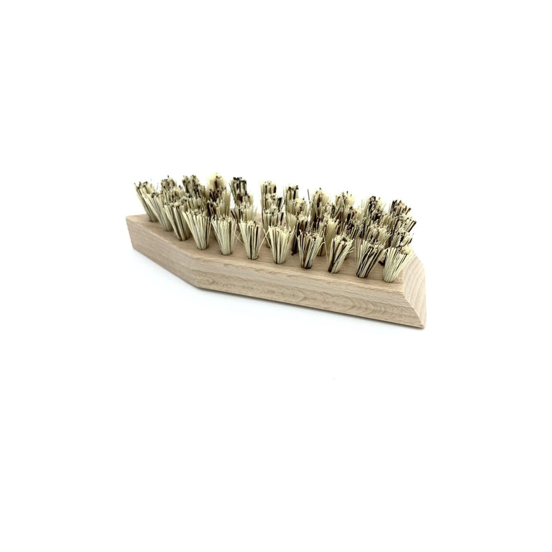Dural Dural Shoe Cleaning Brush Union Fiber Beech wood Cleaning Brush Rosy Brown