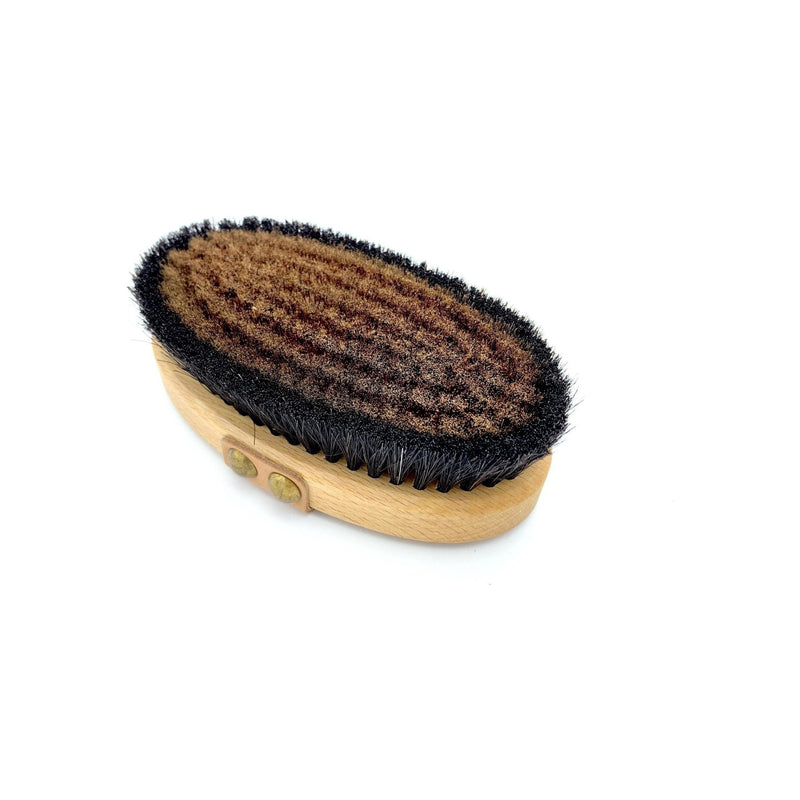 Dural Dural Fine Bronze Wire Horse Hair Oiled Beech Wood Body Ionic Massage Brush Massage Brush Dark Slate Gray