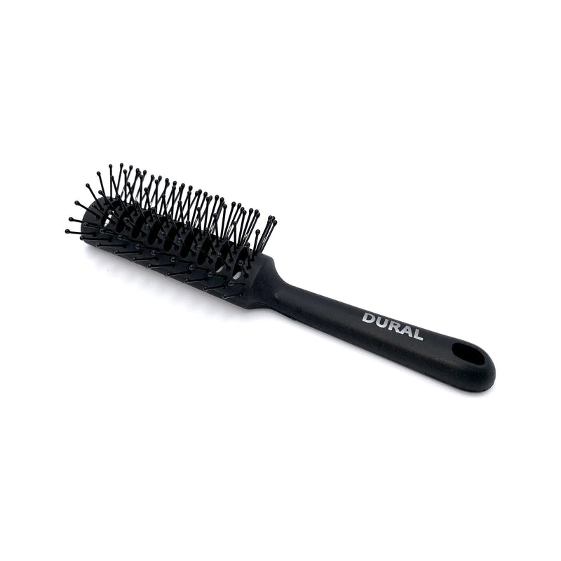 Dural Dural Hair Brush For Styling Care Plastic Nylon with Ball Tips Hair Brush Light Gray