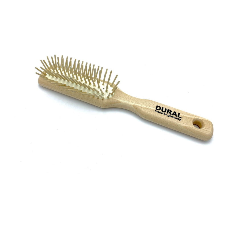 Dural Dural Hair Brush For Styling & Care Beech Wood Hair Brush Rosy Brown