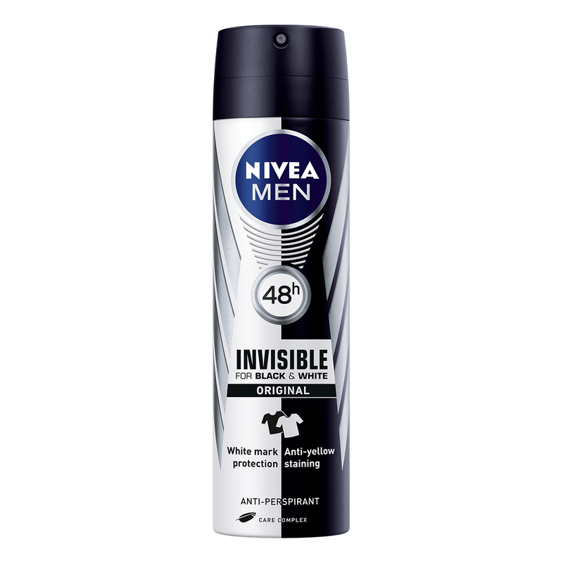 Nivea Nivea Men Black & White Invisible Original 150ml Deodorant & Anti-Perspirant Dark Slate Gray