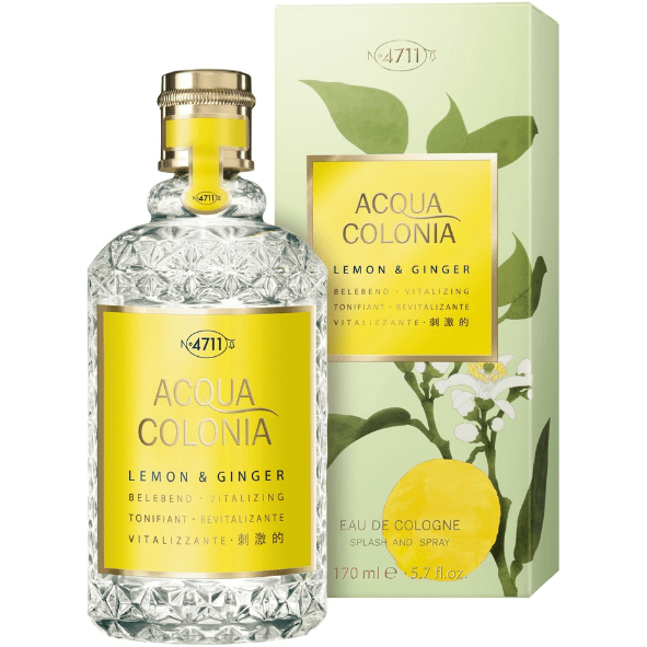 4711 Muelhens Muelhens 4711 Acqua Colonia Eau De Cologne Spray Collection Eau De Cologne Pale Goldenrod Lemon & Ginger / 5.7 oz