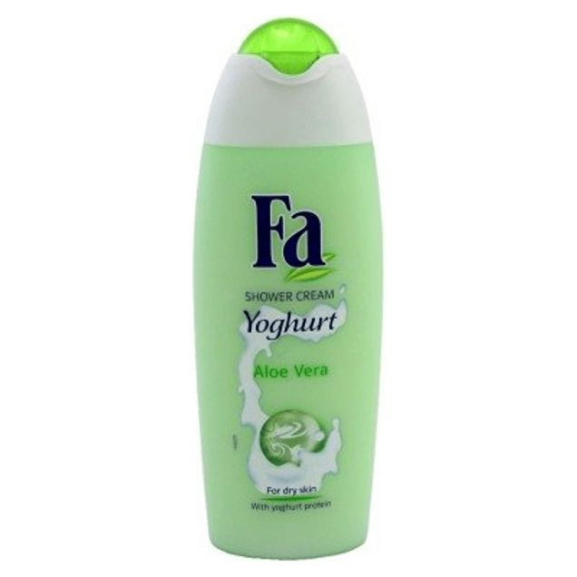 Fa Fa Yoghurt Aloe Vera Shower Cream for Dry Skin 250ml/8.4oz SkinCare Dark Sea Green