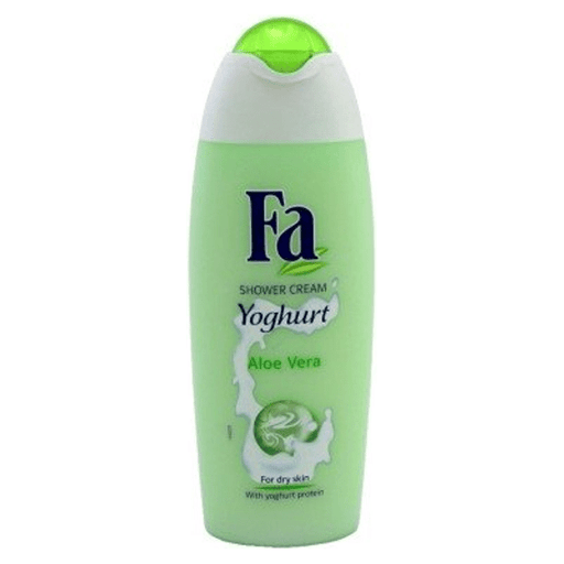 Fa Fa Yoghurt Aloe Vera Shower Cream for Dry Skin 250ml/8.4oz SkinCare Dark Sea Green