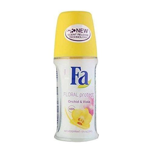 Fa Fa Floral Protect Orchid And Viola Anti Perspirant Deodorant Roll On 50ml Personal Care Light Gray