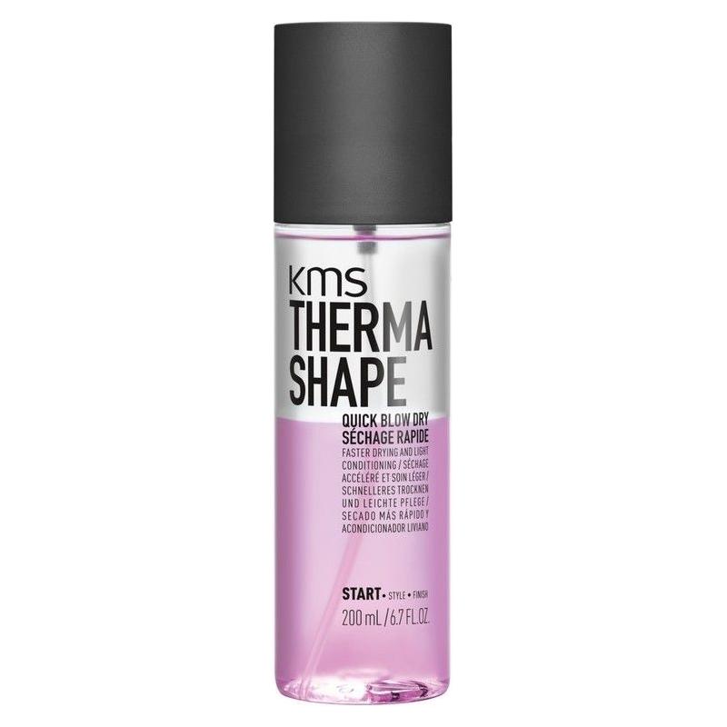 KMS KMS California Free Shape Quick Blow Dry 200ml Hair Styling Product Thistle