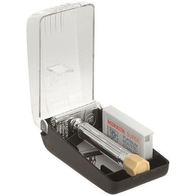 Merkur Merkur Progress Adjustable Handle Safety Razor with 10 Blades Safety Razor Dark Slate Gray