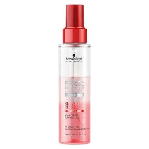 Schwarzkopf Schwarzkopf BC Repair Rescue Reversilane SOS Elixir 100ml Hair Treatment Pink