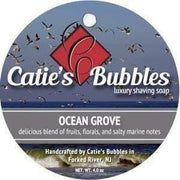 Catie's Bubbles Catie's Bubbles Ocean Grove Shaving Collection Shaving Set Dim Gray Shaving Soap 4oz