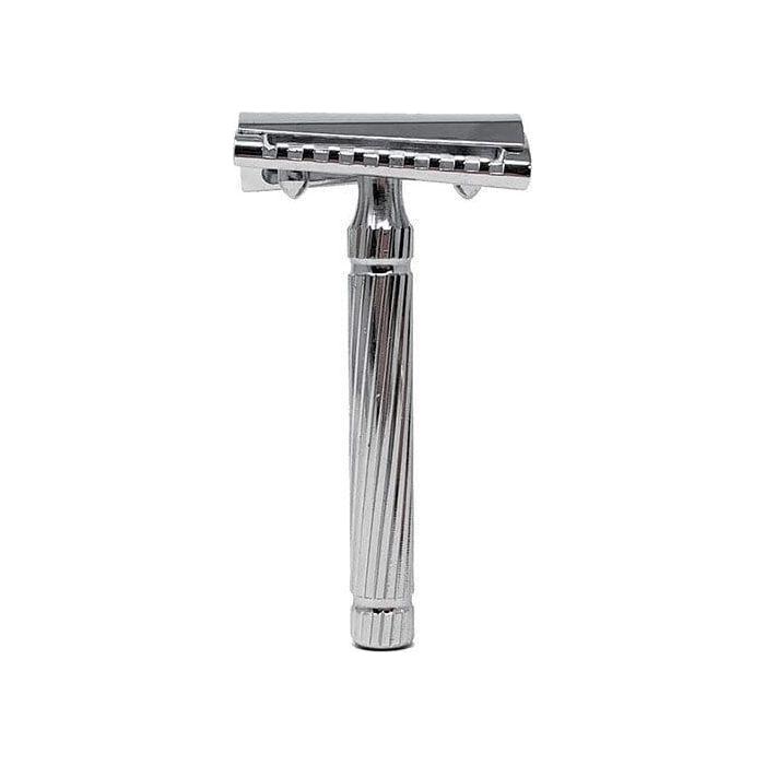 Fatip Fatip il Piccolo Storto Gentile Chrome Slant, Closed Comb DE Safety Razor 42152 Shaving & Grooming Gray