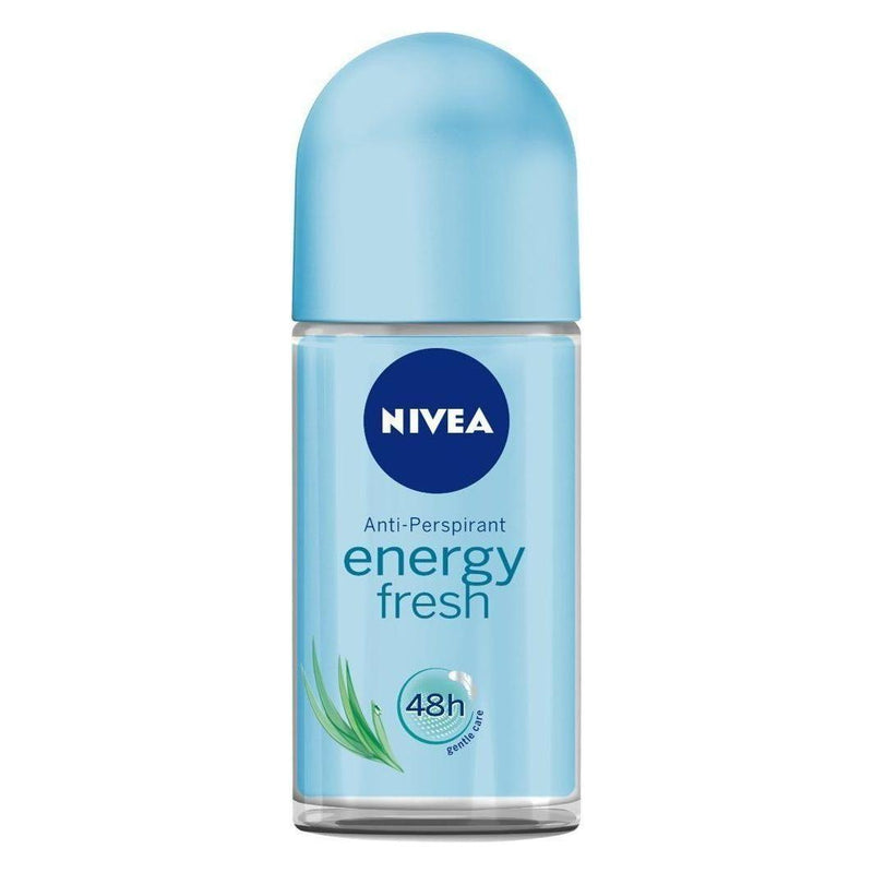Nivea Nivea Fresh Energy 48 Hour Deo Roll-On 50ml Deodorant Light Steel Blue