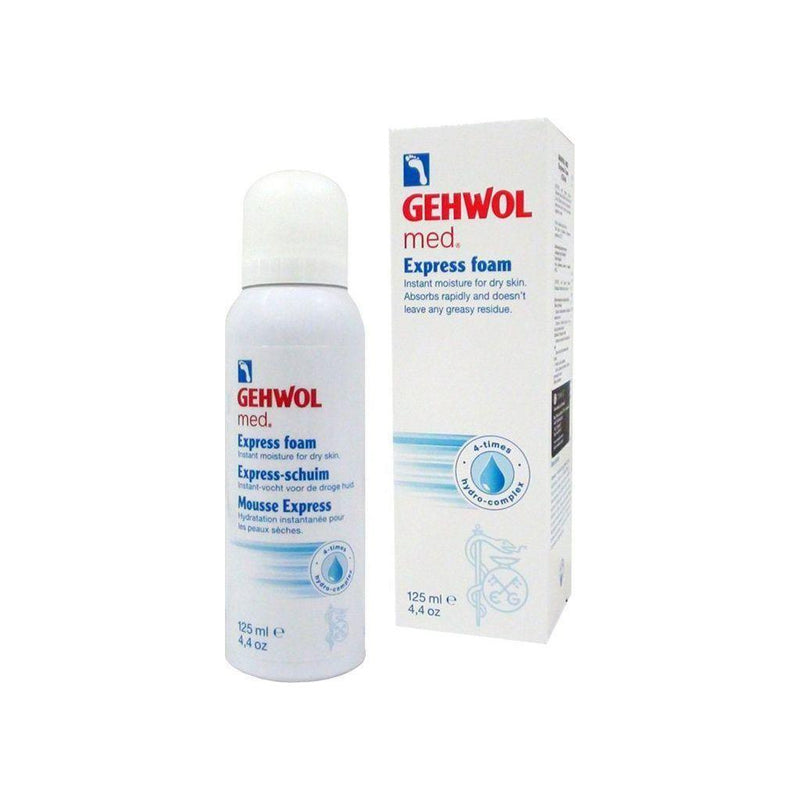 Gehwol Gehwol Med Express Foam 4.4 oz Foot Care Foam Light Gray