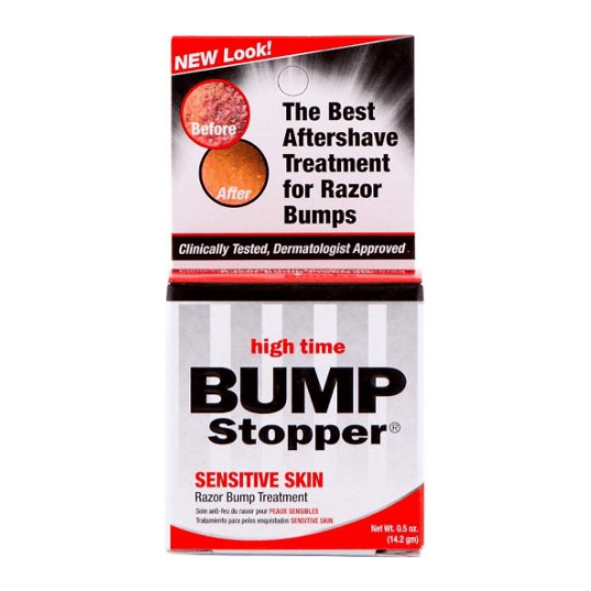 High Time High Time Bump Stopper Sensitive Skin 0.5 oz Shaving Cream Black