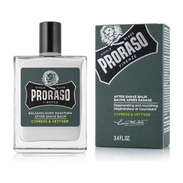 Proraso Proraso Single Blade Cypress & Vetiver Shave Balm 100ml Shave Balm Light Gray