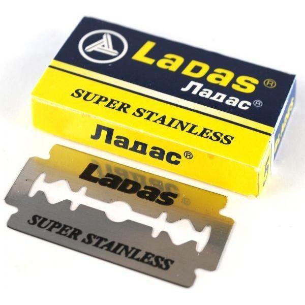 Ladas Ladas Super Stainless Double Edge Razor Blades - 5 Pack Razor Blades Beige