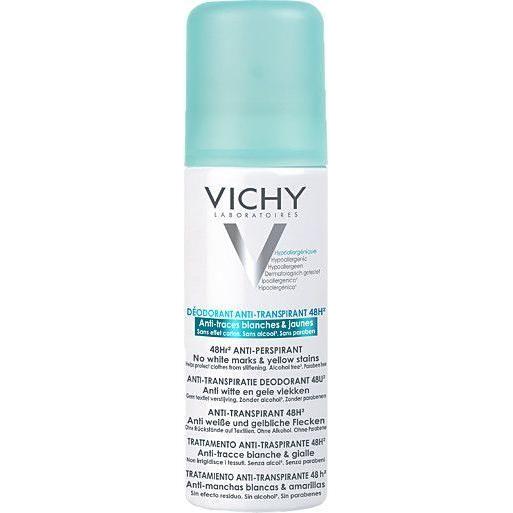 Vichy Vichy 48 Hour No-Trace Anti-Perspirant Deodorant Spray  125ml Deodorant Spray Light Gray
