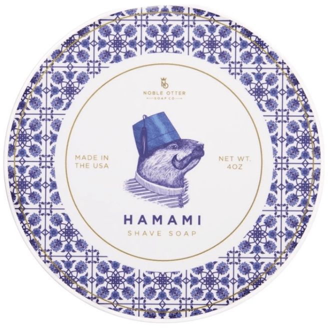 Noble Otter Noble Otter Soap Co. Hamami Shaving Collection Shaving Set Slate Gray Shaving Soap 4 oz