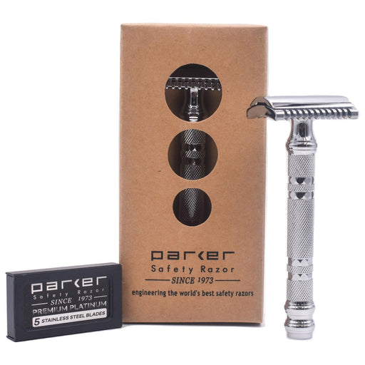 Parker Parker 24C Open Comb Safety Razor Safety Razor Rosy Brown