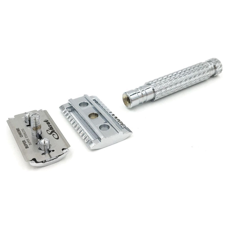 Parker Parker 94R Classic Length Handle Safety Razor Safety Razor Gray