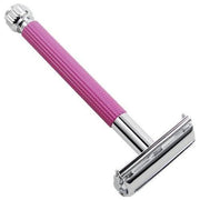 Parker Parker 29L Lavender Women's Long Handle Butterfly Open Safety Razor Safety Razor Light Gray