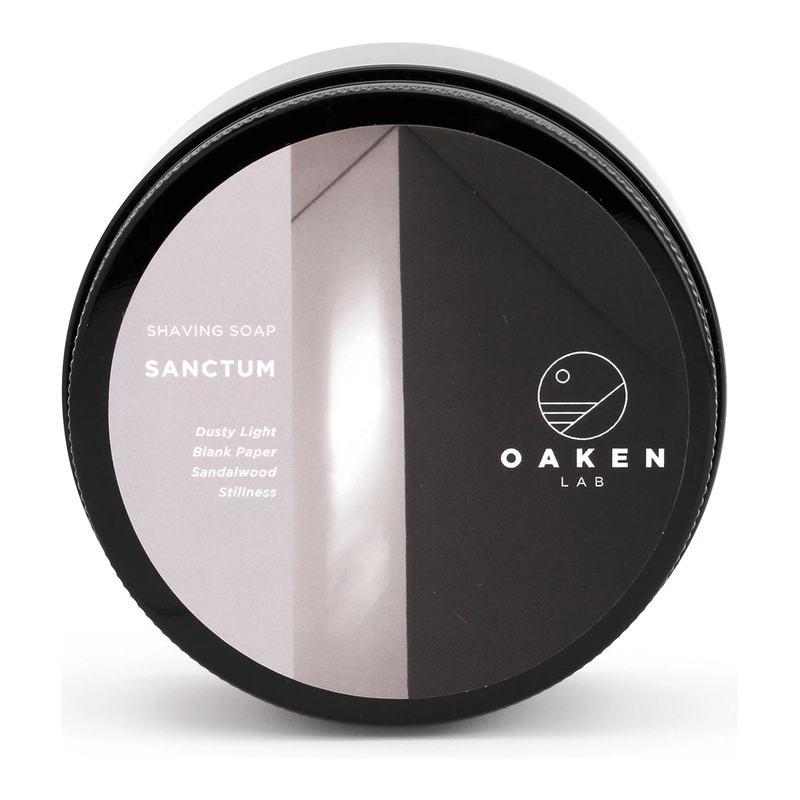 Oaken Oaken Lab v3  Sactum Shaving Soap 4 oz Shaving Soap Dark Slate Gray