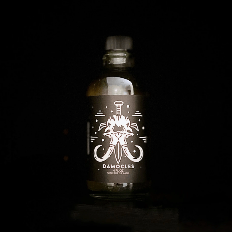 House of Mammoth House of Mammoth Damocles Shaving Collection Shaving Set Black Aftershave Splash 4oz