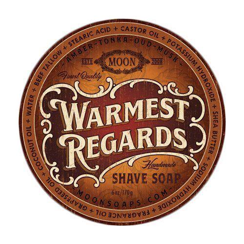Moon Soaps Moon Soaps Warmest Regards Shave Soap 6 Oz Shave Cream Saddle Brown