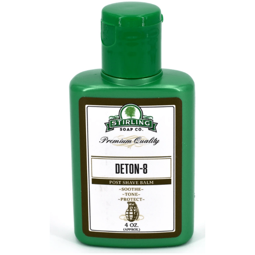 Stirling Soap Co Stirling Soap Co. Denton-8 Shaving Collection Shaving Set White Smoke Post Shave Balm 4oz