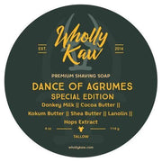 WhollyKaw Wholly Kaw Dance of Agrumes Shaving Collection Shaving Set Dark Slate Gray Shaving Soap 4 oz