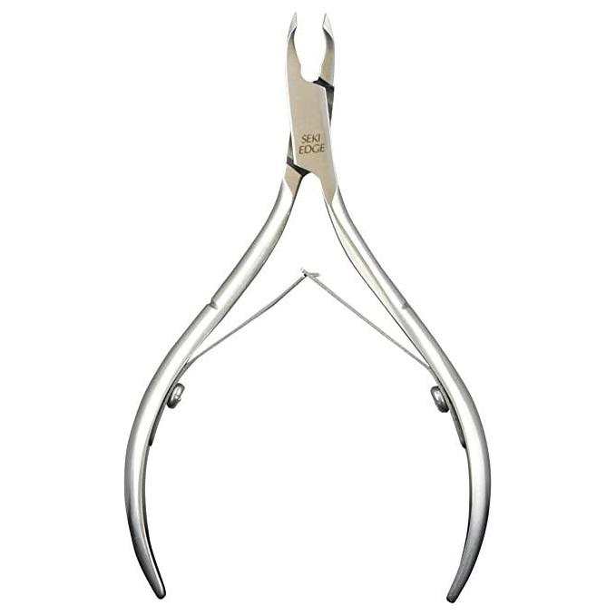 Seki Edge Seki Edge 1/4 Jaw Cuticle Nipper SS-306 Cuticle Nipper Light Gray