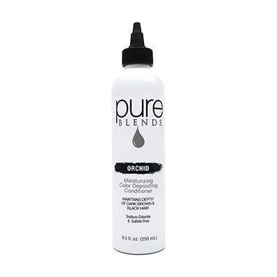 Pure Blends Pure Blends Moisturizing Color Depositing Conditioner - Orchid  8.5 Oz Hair Conditioner Dark Slate Gray