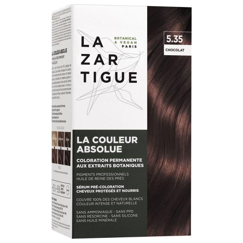 Lazartigue Lazartigue La Couleur Absolue Permanent Hair Color Kit 5.35 Chocolate Hair Color Kit Lavender