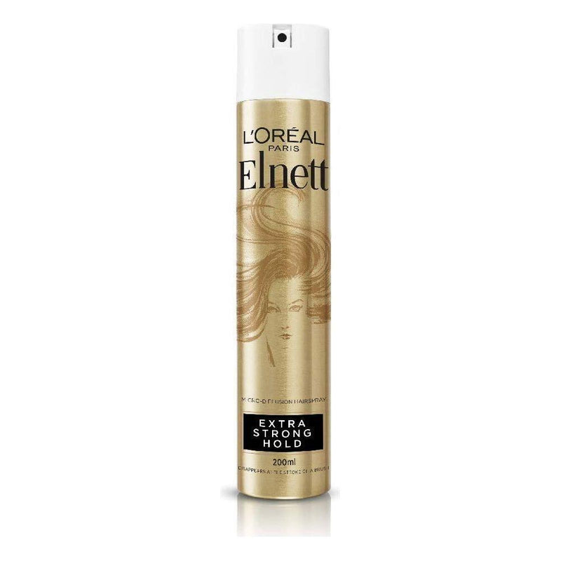 Elnett L'Oreal Elnett Extra Strong Hold Hairspray 200 ML Hairspray Dark Khaki