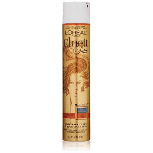 Elnett L'Oreal Elnett Satin Uv Filter Hairspray For Coloured Hair 200Ml Hairspray Dark Khaki