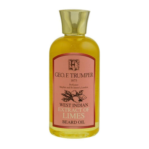 Geo. F. Trumper Geo. F. Trumper Limes Beard Oil Travel Bottle 100ml Beard Oil Dark Khaki