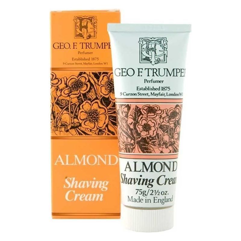 Geo. F. Trumper Geo. F. Trumper Almond Oil Soft Shaving Cream Shaving Cream Sandy Brown Tube 75g