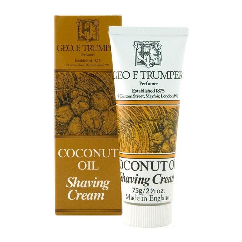 Geo. F. Trumper Geo. F. Trumper Coconut Oil Soft Shaving Cream Bowl/Tube Shaving Cream Sienna Tube 75g