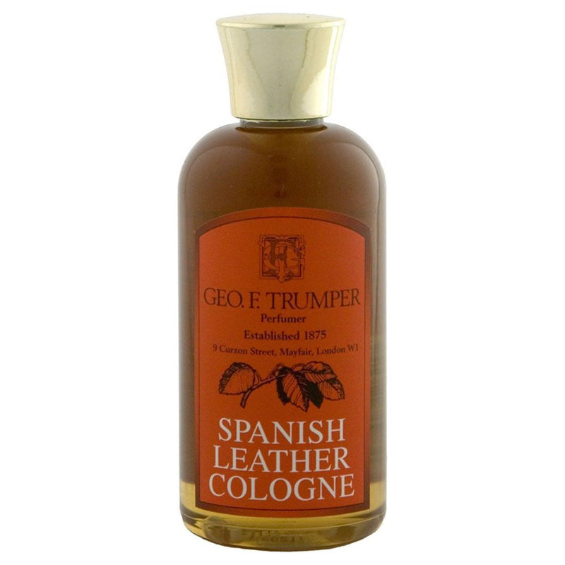 Geo. F. Trumper Geo F. Trumper Spanish Leather Cologne Collection Cologne Saddle Brown Plastic Bottle 100ml