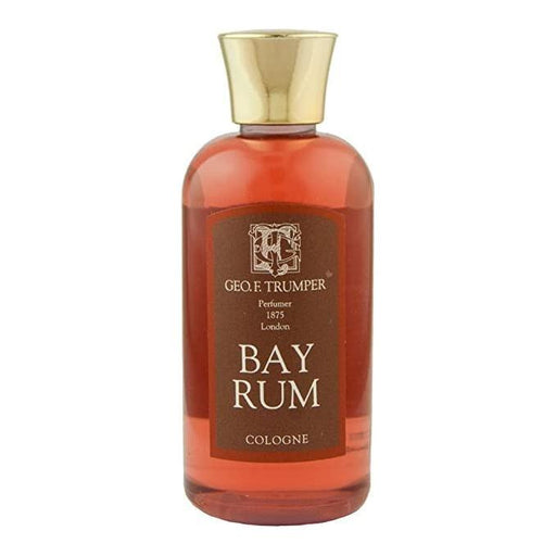 Geo. F. Trumper Geo. F. Trumper Bay Rum Cologne Refill Bottle Plastic Travel 100ml Cologne Saddle Brown