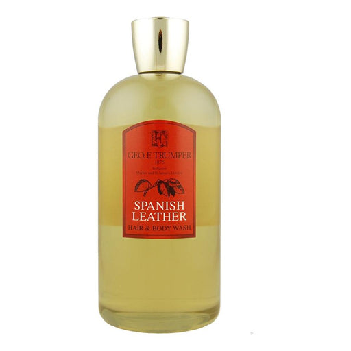 Geo. F. Trumper Geo. F. Trumper Spanish Leather Hair & Body Wash Hair and Body Wash Dark Khaki 100ml