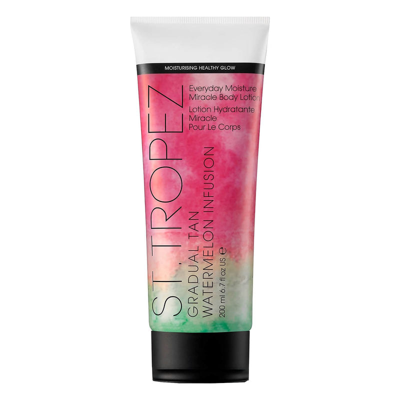 St. Tropez St. Tropez Gradual Tan Watermelon Infusion Lotion 6.7 Oz Tanning Lotion Pale Violet Red