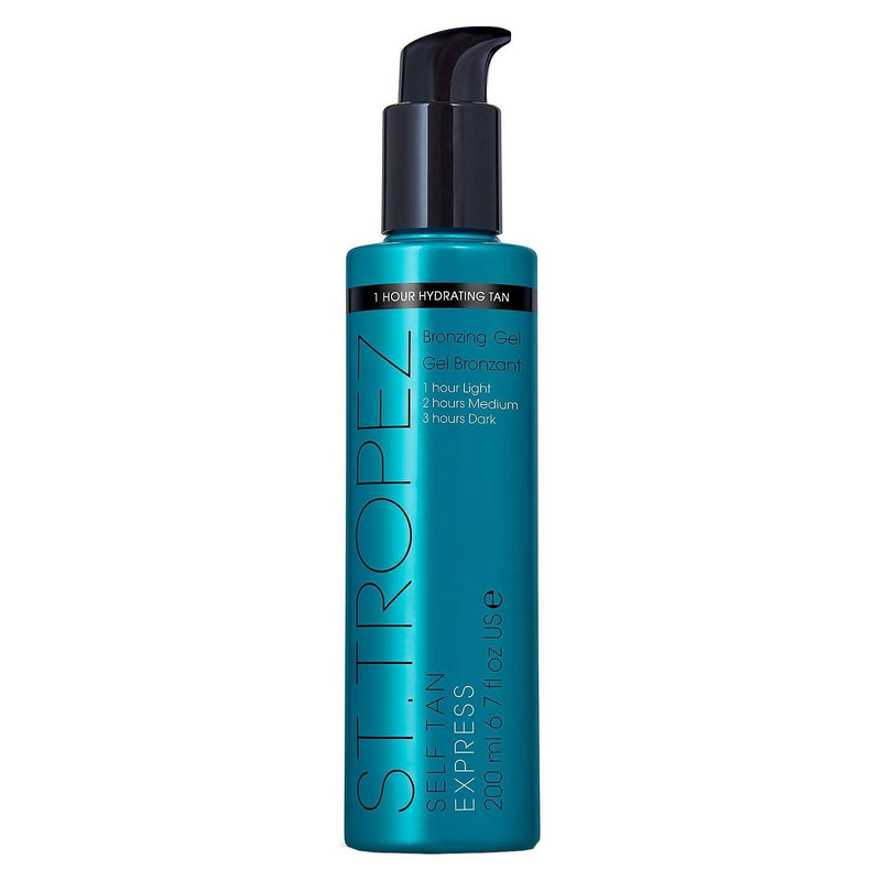 St. Tropez St. Tropez Self Tan Express Bronzing Gel 6.7 Oz Self Tanning Gel Dark Cyan
